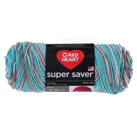 Super Saver Yarn by Red Heart - Multicolor Yarn for Knitting, Crochet, Weaving, Arts & Crafts - Icelandic, Bulk 12 Pack