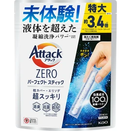 Kao Attack Zero Perfect Sticks 24 Jumbo Sticks