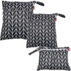 Damero 3pcs Travel Wet and Dry Bag with Handle for