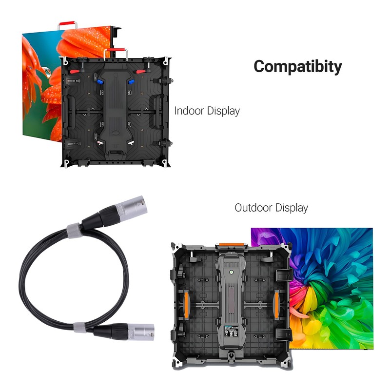 BESCOOS RJ45 CAT5E Ethercon Cable Both Ends with Ethernet Shielded