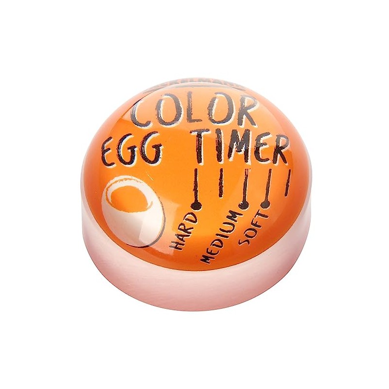 Egg Cooking Indicator, Orange/White/Black, Approx. 4.5 x 3.1 cm