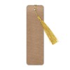 Gallery Leather Bookmark - Freeport Metallic Rose Gold - 7"x2"