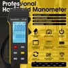 AOPUTTRIVER AP-846A CFM Anemometer Air Flow Meter with HVAC Manometer