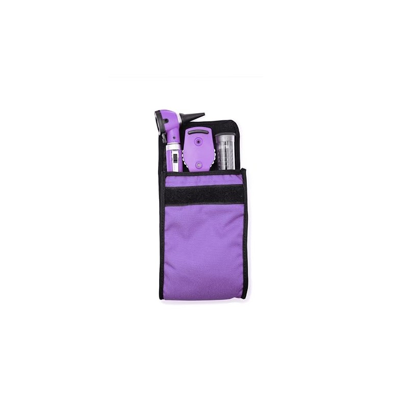 Estuche de Diagnostico Oto/Oftalmo, Lona, FO, Led, Morado