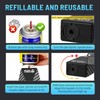 Butane Torch Lighter， Refillable Butane Torch with Safety Lock， Adjustable