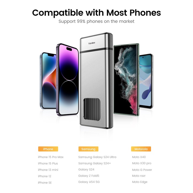 Vaydeer Metal Phone Lock Box, Cellphone Locker Box with Timer,