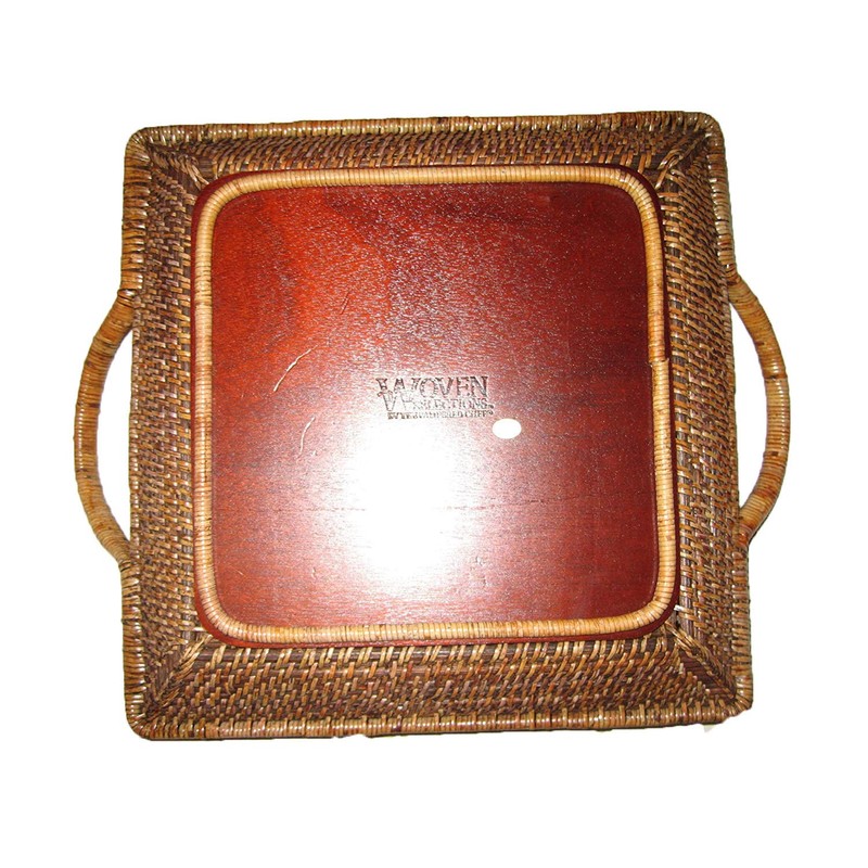 Pampered Chef Woven Large Square Server