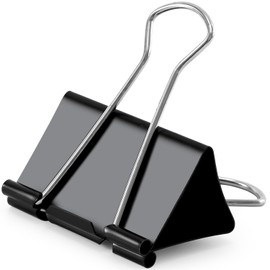 Ufmarine Extra Large Binder Clips 2.4 Inch Length, Jumbo Binder Clips for Office (8 Pcs)