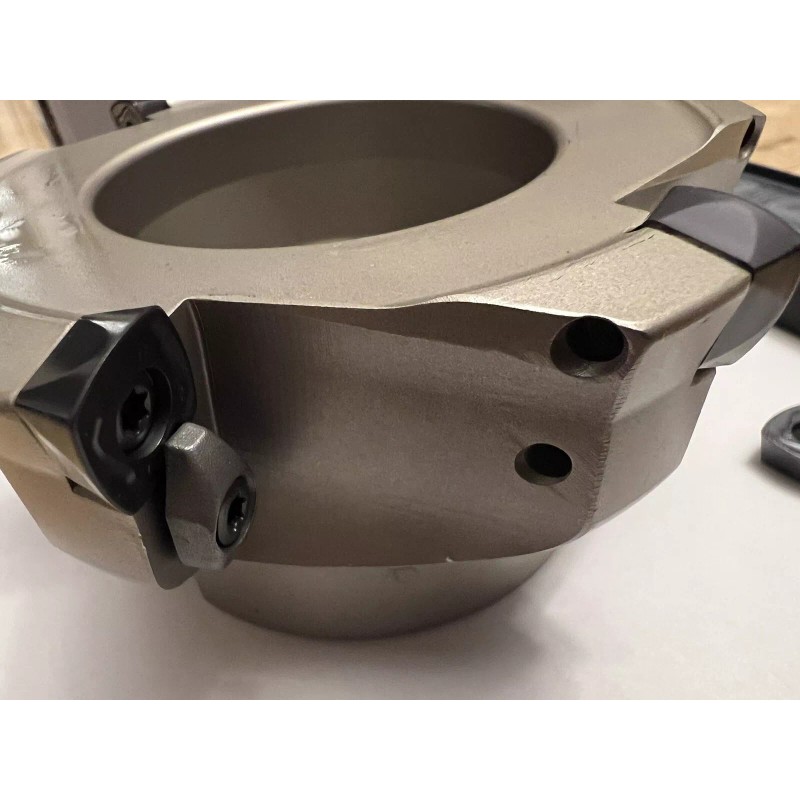 CME 4” Rapid Feed Roughing face mill & 10 Extra