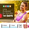 AZEN 60 Pack Freestyle Sensor Covers for Libre 2/3,Waterproof Sensor