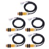5 Pcs Infrared Photoelectric Switch NPN Normally Closed 5 To