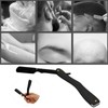 Professional Straight Edge Barber Razor Without Blade Lightweight Salon Quality