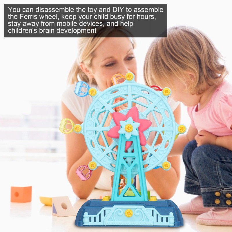DIY Ferris Wheel Building Toys Take Apart Assembly Toys for