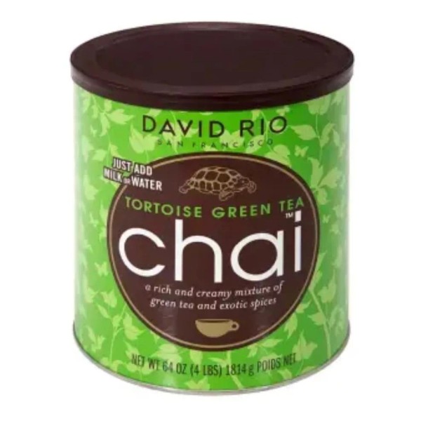 David Rio Té Verde Tortuga Con Especias Chai David Rio 1.8 Kg