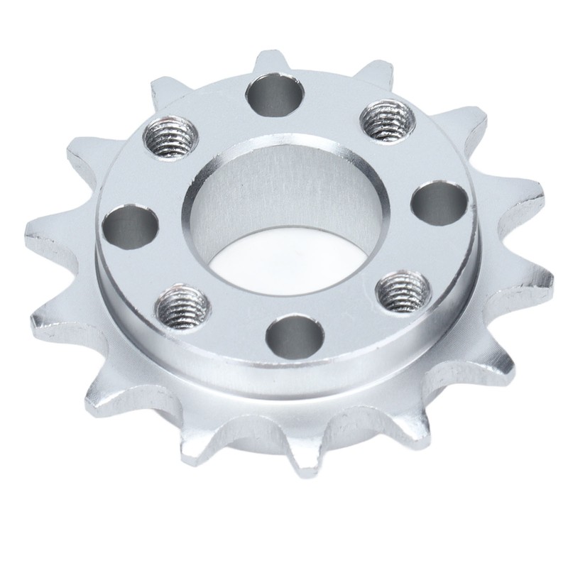 2Pcs Sprocket Gear Aluminum Anodic Oxidation Gears for Robots Machinery