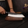 WILDMOK 9 Inch Kiritsuke Chef Knife 3 Layers 9Cr18MoV Clad