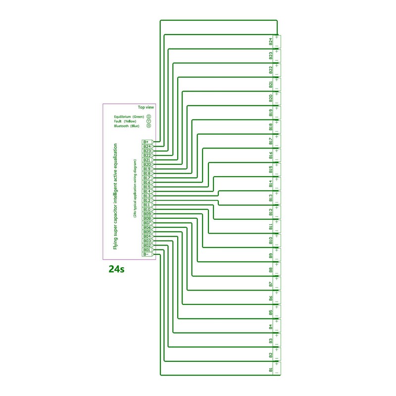 Battery Balancer Cell Balance Encoder Smart Equalizer for Lifepo4 Lipo