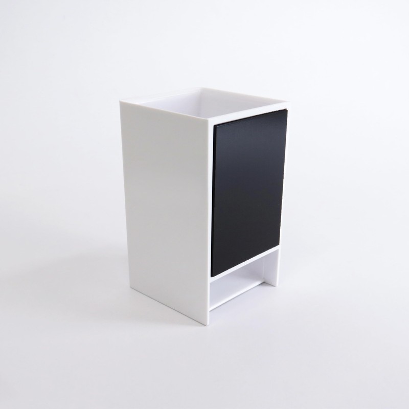 Towa Sangyo Magnet, Bathroom Bath Pocket, Mini, White, Approx. 2.4