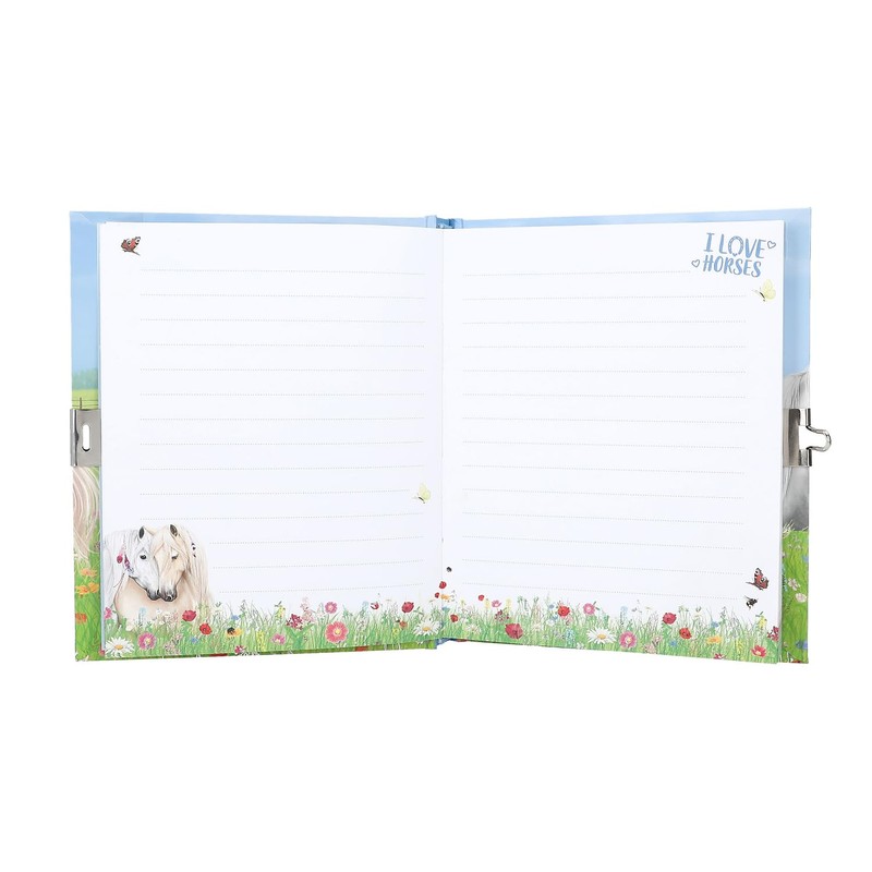 Depesche 12967 Miss Melody Diary with Horse Motif and Heart