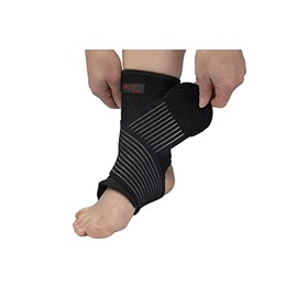 PRO 11 WELLBEING Double Pull Ankle Support With Dual Straps For Maximum Support