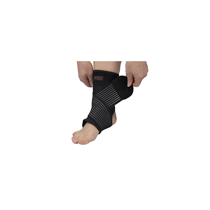 PRO 11 WELLBEING Double Pull Ankle Support With Dual Straps