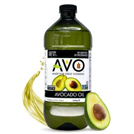 AVO NON GMO 100% Avocado Oil, 67.6 Fl-oz, NO Preservatives Added