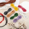 MECCANIXITY 1.1 Yards Bolo Tie Cord 3mm Diameter Round Braided