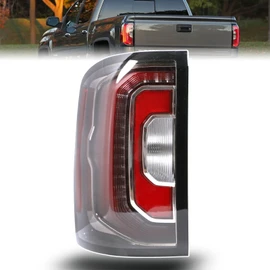 Goopool Tail Lights Assembly Compatible With 2016 2017 2018 GMC Sierra 1500 Denali Left Driver Side LED Lens Rear brake Tail Lights # 84365930 84233587 GM2800295
