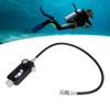 Scuba Tank Valve Adapter 8mm Stainless Steel Stable Underwater Refill