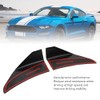 Front Bumper Lip ABS Corner Spoiler Winglet 1 Pair Left