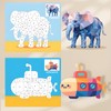 Lokorus 8 Pcs 3D Mosaic Stickers Set Toy for Kids