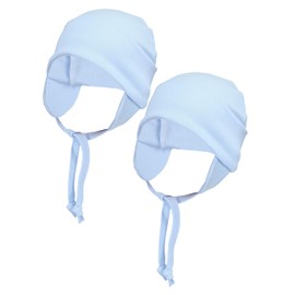 TupTam Baby’s First Hat with Ear Flaps, Pack of 2 - 62/68