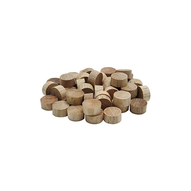 General Tools 313012 1/2-Inch Flat Head Plugs, FSC Ethically Sourced