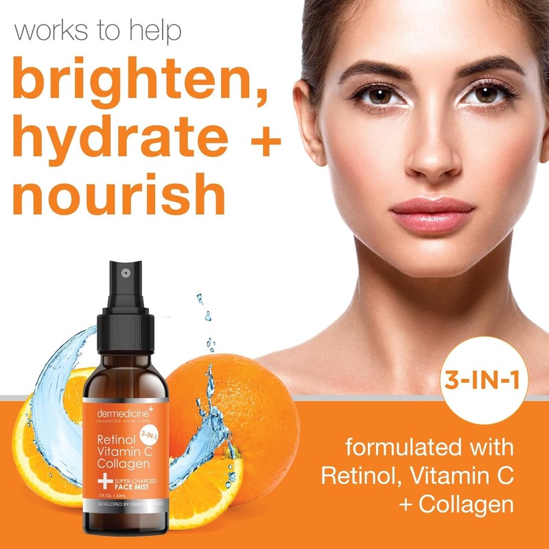 3 in 1 Super Charged Anti-Aging Face Mist with Retinol