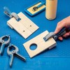 Small Spring Clamps (Pack of 6) – Lightweight, One-Handed Woodworking