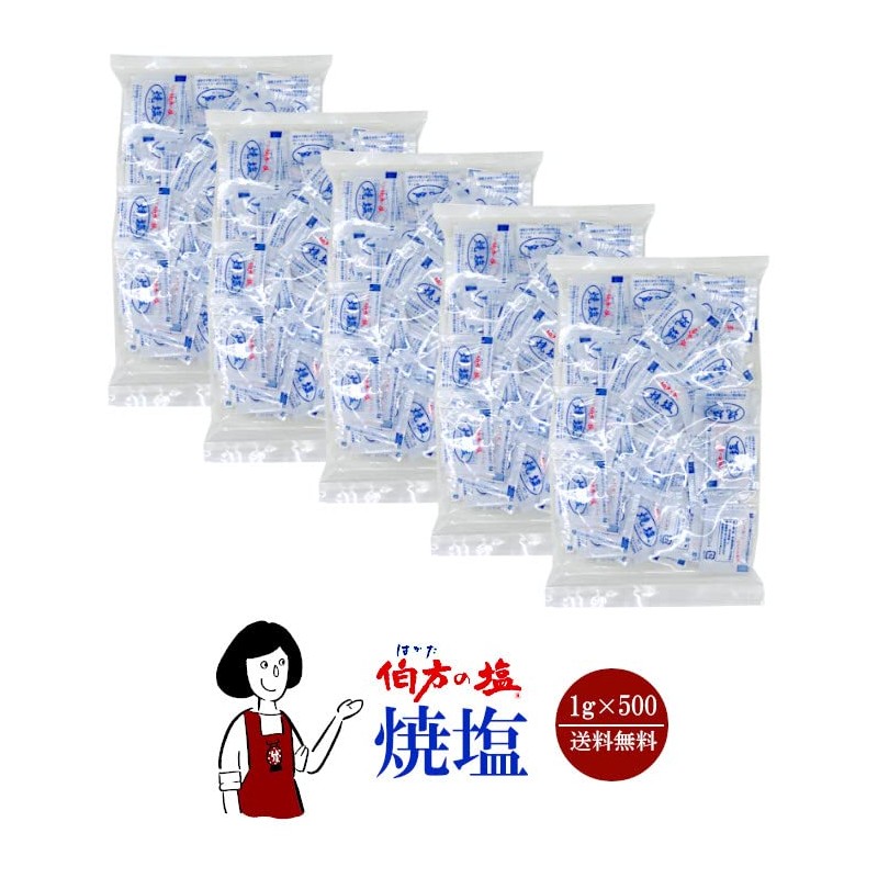 Hakata Salt Grilled Salt (0.04 oz (1 g) x 500