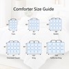California King Comforter, All Season Down Alternative Gray Duvet Insert