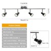 Depuley Modern 6-Light Led Track Lighting Fixtures, Directional Kitchen Ceiling