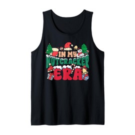 Christmas In My Nutcracker Era Toy Soldier Costume Xmas Tank Top