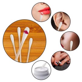 6" Long Wooden Handle Q-tips Cotton Swabs Swab Cleaning Applicators Wholesale