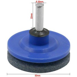 1PCS Universal Lawn Mower Blade Sharpener Universal Grinding Rotary Drill Cut Sharpener Garden Tool Red