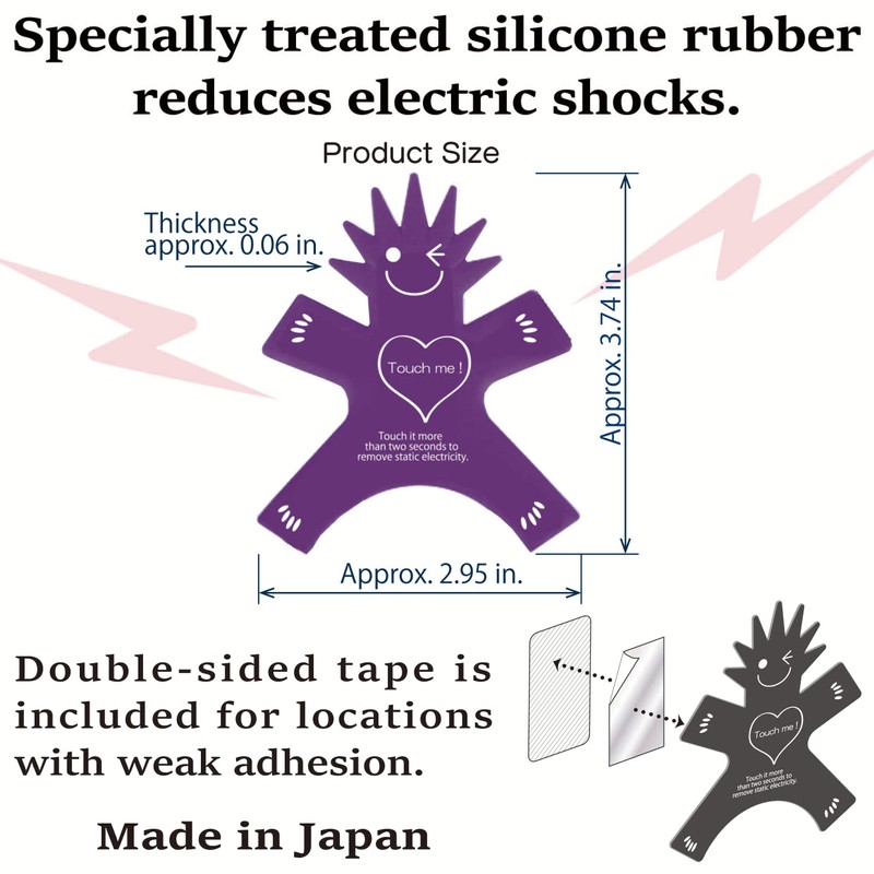 OLUAGE Anti Static Sheets Static Guard Reduce Static Shock Sparknon-X