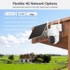 Envilink 4G LTE 180° Auto Tracking Outdoor Security Camera, No