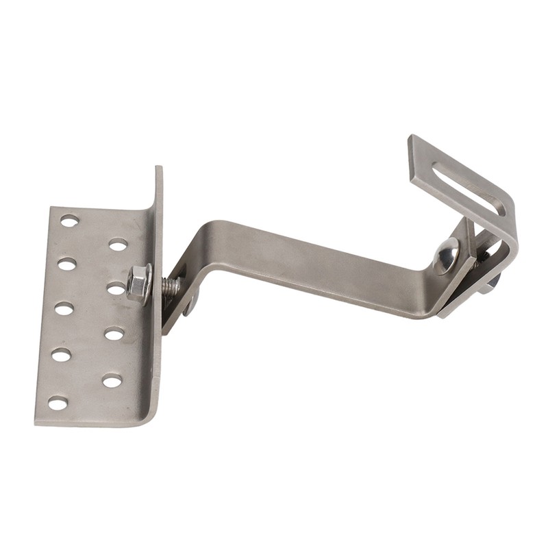 Solar Panel Bracket Stainless Steel Length Position 180° Adjustable Corrosion