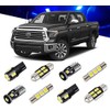 BRISHINE Blue LED Interior Light Kit for Toyota Tundra 2014 2015 2016 2017 2018 2019 2020 2021 Super Bright Interior LED Bulbs Package + Cargo Lights + License Plate Lights and Install Tool