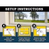 MaxGuard Window Fly Traps - Capture & Kill Insects Effortlessly