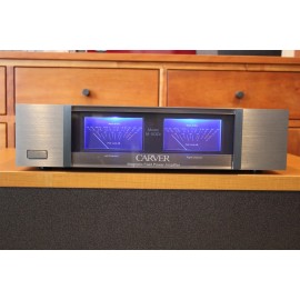 Carver M-500t OEM Style Faceplate GREY with Bezels, Spacers & Hardware!