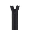 30" Black Nylon Coil Non Separating Zipper Pant Skirt Dress