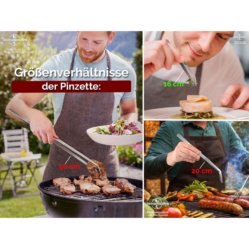 Premium Kitchen Tweezers | Barbecue Tweezers | Cooking Tweezers |