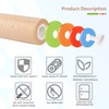 Yasashii Wood Rolling Pin With 4 Adjustable Thickness Rings, Non-stick